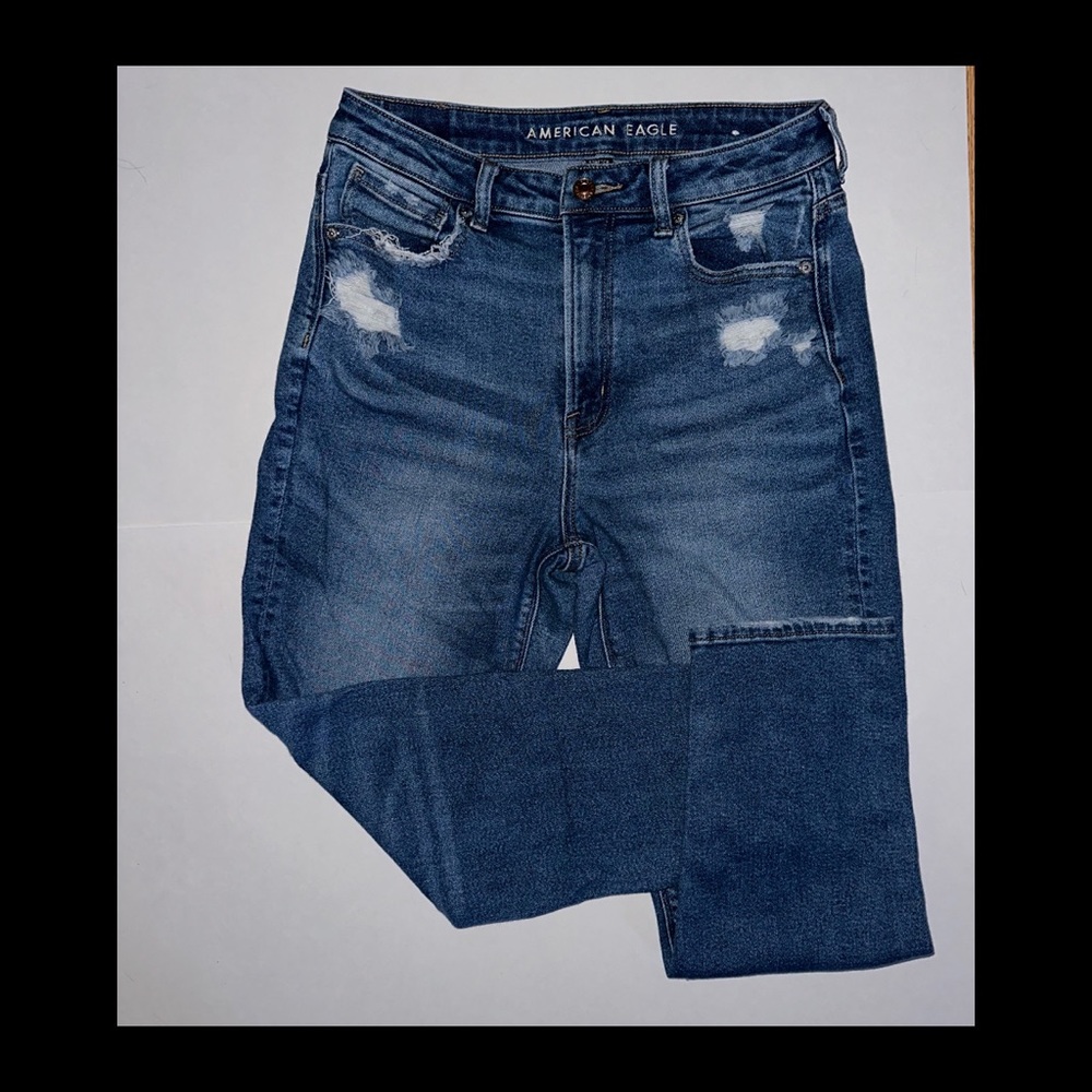 American Eagle Distressed Denim